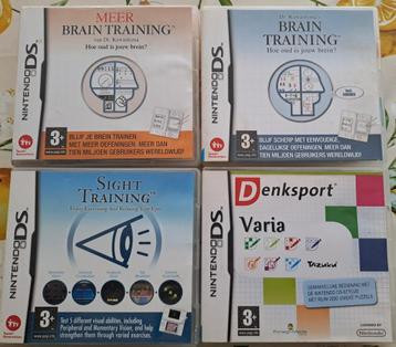 Pakket Braintraing Nintendo DS  4stuks beschikbaar voor biedingen