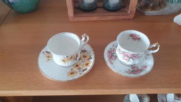 Kop en Schotels royal albert, royal standard,priory dale etc beschikbaar voor biedingen