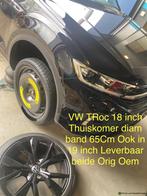 Reservewiel Thuiskomer Mercedes VW TRoc Audi Q2 MB-C Bmw X1, Ophalen of Verzenden, Gebruikt, Personenwagen, Banden en Velgen