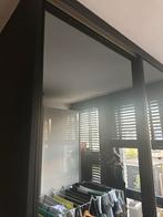 Schuifdeuren glas tot aan plafond plus rails, Ophalen, 80 tot 100 cm, 215 cm of meer, Binnendeur
