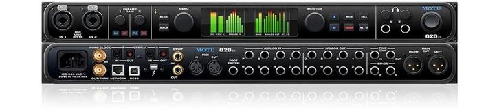 MOTU 828es Audio Interface - USB/Thunderbolt, AVB, ADAT, Audio, Tv en Foto, Professionele Audio-, Tv- en Video-apparatuur, Ophalen of Verzenden