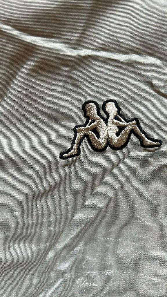 Kappa Windbreaker Jas – Beige – Maat S/M – Unisex, Kleding | Heren, Jassen | Winter, Gedragen, Maat 46 (S) of kleiner, Beige, Ophalen of Verzenden