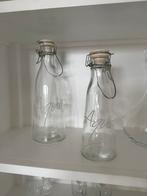 2 waterkaraffen / water karaf flessen Rivièra maison, Ophalen of Verzenden, Zo goed als nieuw, Overige typen