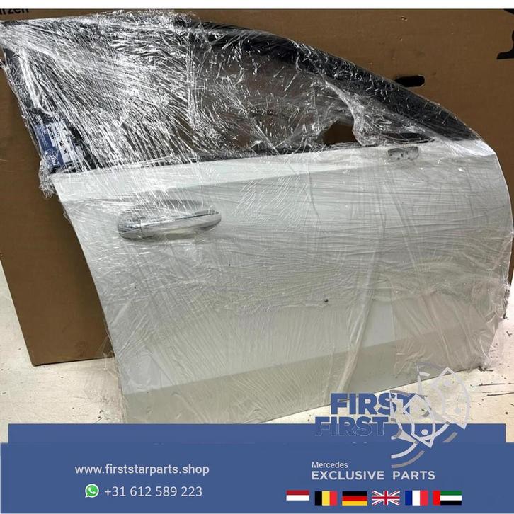 W177 DEUR COMPLEET PORTIER WIT RECHTS VOOR Mercedes A Klasse, Auto-onderdelen, Carrosserie en Plaatwerk, Deur, Mercedes-Benz, Voor