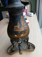 Antieke Kraantjespot met Handgeschilderde Scène, Ophalen of Verzenden