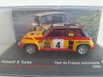 Renault 5 Turbo No.4 Rallye Tour de France Ixo Altaya 1/43, Ophalen of Verzenden, Nieuw, Auto, Overige merken