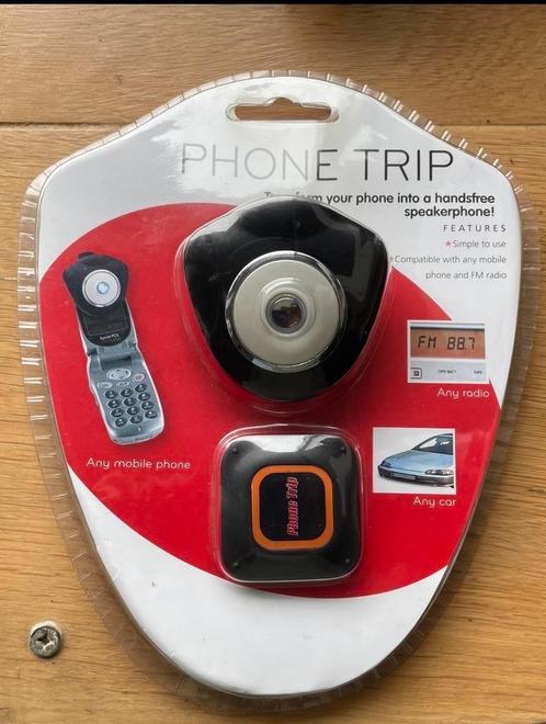 PHONE TRIP Goedkoop en eenvoudig handsfree bellen Auto/THUIs, Auto diversen, Carkits, Nieuw, Ophalen of Verzenden
