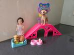 Chelsea pop met hondjes en accessoires (barbie), Ophalen of Verzenden, Zo goed als nieuw, Barbie