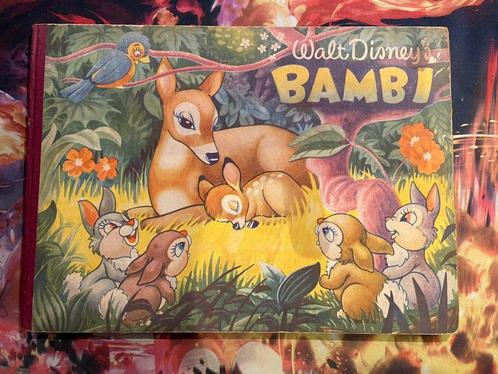 Walt Disney BAMBI plaatjes album uitgave Margriet 1952, Boeken, Prentenboeken en Plaatjesalbums, Gelezen, Plaatjesalbum, Verzenden