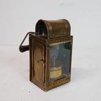 Duitse federale spoorwegen Brass Carbide Lamp uit 1957, Verzamelen, Ophalen of Verzenden, Gebruikt, Trein, Overige typen