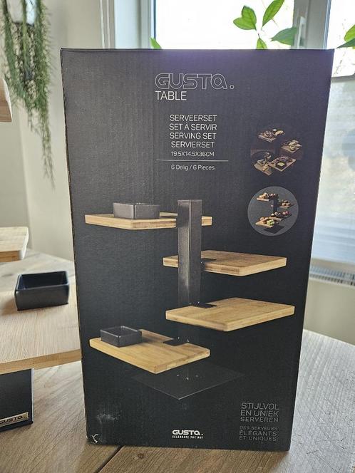 Gusta table serveerset(nieuw in doos), Huis en Inrichting, Keuken | Keukenbenodigdheden, Nieuw, Ophalen