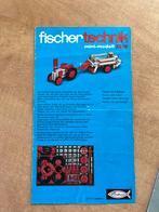 Fischer Technik bouwboekjes "50" en "mot1", Ophalen of Verzenden, Gebruikt, Bouwen