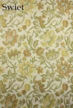 6898 Vintage retro bloemen behang behangpapier wallpaper, Minder dan 10 m², Verzenden