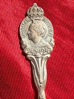 Exclusief lepeltje koningin wilhelmina 1940-45, Ophalen of Verzenden