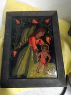 14398) W WALCZAK   schilderij  gesigneerd  285x190mm, Antiek en Kunst, Ophalen of Verzenden