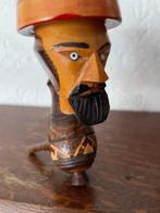 Houten Pijp met Hoofd - Sierobject ca 28 cm lang, Ophalen of Verzenden