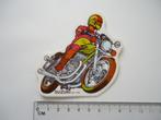 sticker SUZUKI GS750 motorfiets strip oldtimer retro kermis, Verzamelen, Stickers, Verzenden