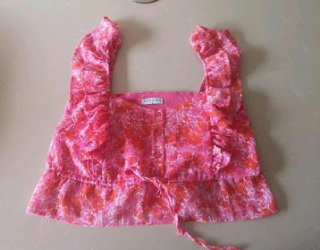 LOAVIES ruffle crop top ZGAN maat XS beschikbaar voor biedingen