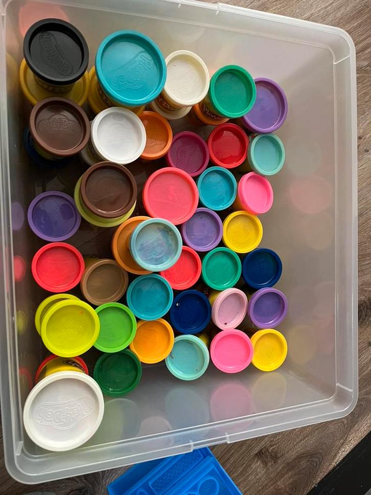 Grote set play doh, Hobby en Vrije tijd, Knutselen, Gebruikt, Materiaal, Ophalen