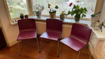Lederen eetkamerstoelen beschikbaar voor biedingen