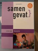 Samengevat economie vmbo gl/tl mavo, VMBO, Economie, Nieuw, Diverse auteurs
