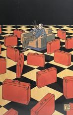 491. Zeefdruk, Joost Swarte, kunstenaarsportretten, 1993, Ophalen of Verzenden