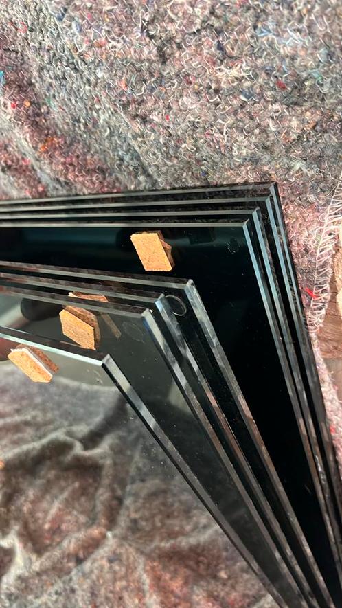 Gehard smoke glas 8 stuks geslspen !, Doe-het-zelf en Verbouw, Glas en Ramen, Zo goed als nieuw, Overige typen, 80 tot 120 cm