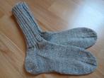 Gebreide sokken van sokkenwol. 75% wol.  Maat 38/39, Verzenden, Nieuw, Maat 35 t/m 38, Beige