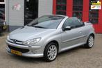 Peugeot 206 CC 2.0-16V , LEDER , AIRCO, NWE APK, Auto's, Gebruikt, 4 cilinders, Cabriolet, 4 stoelen