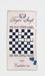 Taylor Swift Checker Game towel, Ophalen of Verzenden, Nieuw