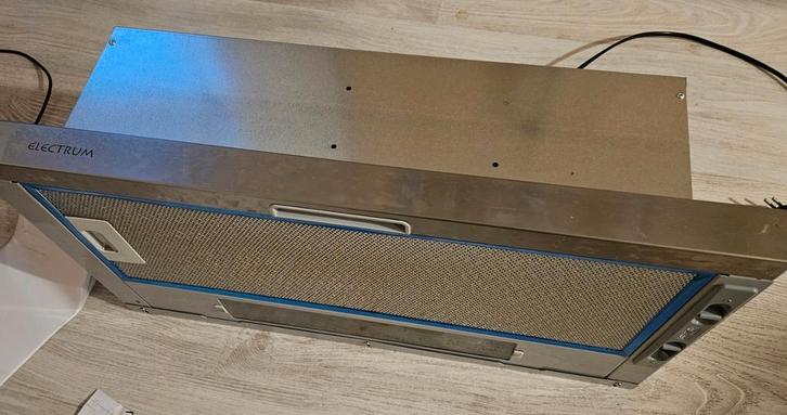 Electrum telescopische afzuigkap TH612LX RVS (half jaar oud), Witgoed en Apparatuur, Afzuigkappen, Zo goed als nieuw, 200 tot 400 m³ per uur