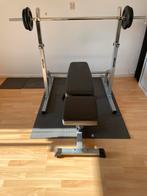 Kettler halter bank met gewichten., Ophalen, Gebruikt, Fitnessbank