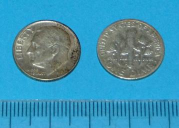 Verenigde Staten - 10 cent 1952D - zilver beschikbaar voor biedingen