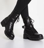 Splinternieuw 37- 38 Cowboy Ankle leather boots Zalando, Zwart, Lage of Enkellaarzen, Nieuw, Ophalen of Verzenden