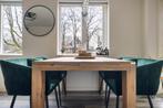 4 Kick Collection Liv donkergroen velvet, Huis en Inrichting, Stoelen, Ophalen, Zo goed als nieuw, Overige kleuren