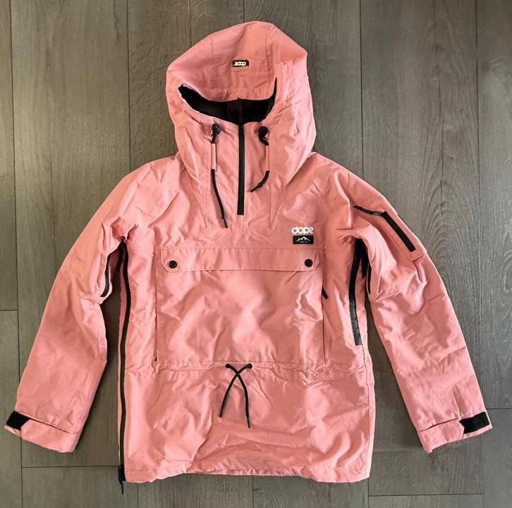 Dope jas dames, Kleding | Dames, Jassen | Winter, Zo goed als nieuw, Maat 36 (S), Roze, Ophalen of Verzenden