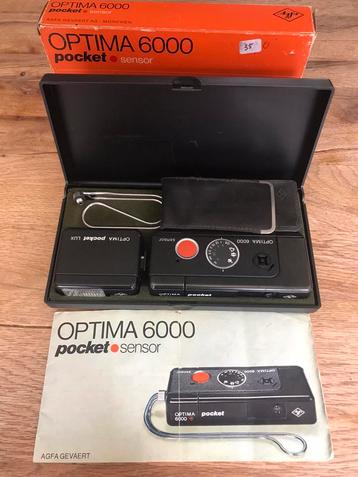 Agfa Optima 6000 pocket sensor camera in originele doos