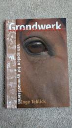 Grondwerk met paarden Inge Teblick ZGAN, Inge teblick, Ophalen of Verzenden, Zo goed als nieuw, Paarden of Pony's