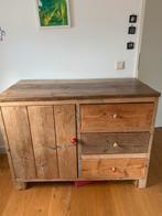 Commode van steigerhout kinderkamer, Kinderen en Baby's, Kinderkamer | Commodes en Kasten, Ophalen, 50 tot 70 cm, 90 tot 105 cm