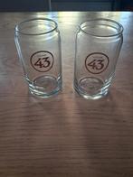 Licor 43   set glazen  zgan., Ophalen, Zo goed als nieuw, Borrel- of Shotglas
