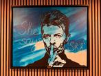 David Bowie Schilderij - She Says Shh, Antiek en Kunst, Ophalen