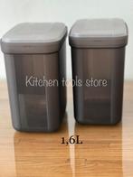 tupperware swingbox klipklap ladenbus 1,6L zwart voorraad, Ophalen of Verzenden, Nieuw, Overige typen