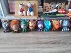 8 dieren poppetjes van een Lidl actie en 2 Diddls, Lidl, Ophalen of Verzenden