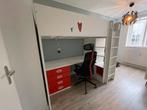 IKEA Stuva Hoogslaper, incl, bureaustoel., Ophalen, Gebruikt, Eenpersoons, 200 cm