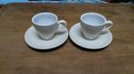 Espresso kop en schotel, wit, Ikea, 2 stuks, Huis en Inrichting, Ophalen of Verzenden, 'T Olde Gre-j, Info@toldegrej.nl, Endepoelstraat 20f Didam