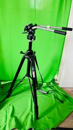 MANFROTTO 075 video camera statief. Alu. LEES‼️, Ophalen of Verzenden, Video