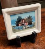 Villeroy & Boch miniatuur schilderijtje Ursula Zahn, Ophalen of Verzenden, Zo goed als nieuw