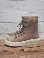 Deabused - Sheepskin leren boots maat 40 - Nieuw €159, Nieuw, Lage of Enkellaarzen, Beige, Ophalen of Verzenden