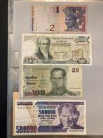 🌏 Bankbiljet Griekenland, Nigeria, Thailand, Turkije 🇹🇷, Ophalen of Verzenden, Munten, Buitenland