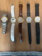 Heren horloges 5 stuks, Sieraden, Tassen en Uiterlijk, Overige merken, Staal, Polshorloge, Ophalen of Verzenden